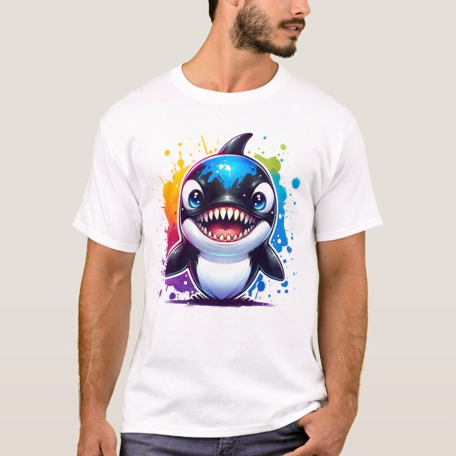 Camiseta Baleia Orca (Frente)