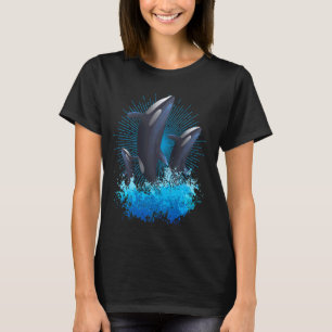 Camiseta Baleia Orca Animal Oceano Golfinho Mar Peixe Orca