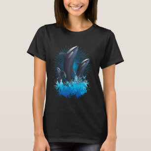 Camiseta Baleia Orca Animal Oceano Golfinho Mar Peixe Orca