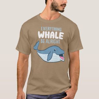 Camiseta Baleia Orcas Tudo Baleia É Muito Engraçado Baleia