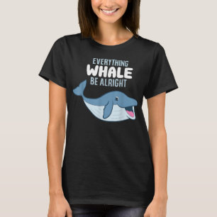 Camiseta Baleia Orcas Tudo Baleia É Muito Engraçado Baleia