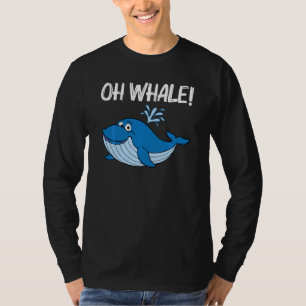Camiseta Baleia Para Homens Orca Narwhal Blue Whales Swea