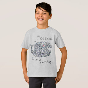 Camiseta baleia para uma causa!