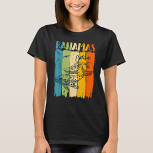 Camiseta Baleia Retro Bahamas Caribe Amigos Correspondentes