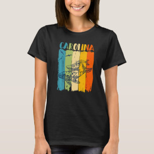 Camiseta Baleia Retro Carolina Correspondendo Melhor Famíli