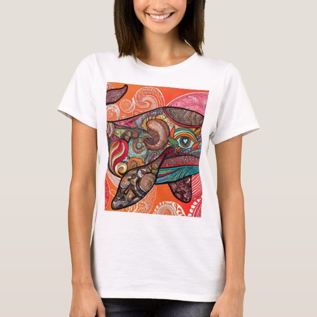 Camiseta Baleia Uau (Frente)