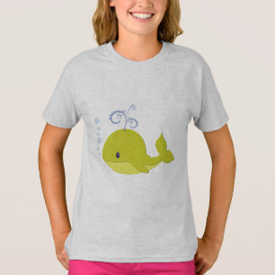 Camiseta Baleia Verde Bebida