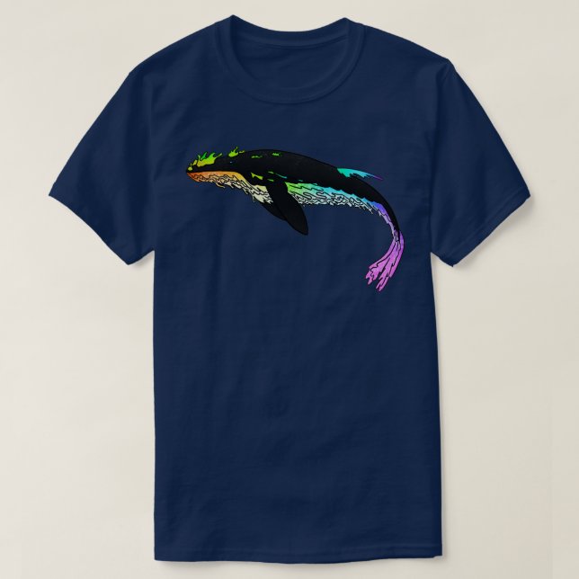 Camiseta Baleia Void (Frente do Design)