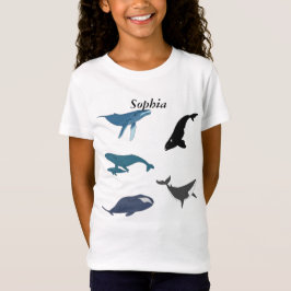 Camiseta Baleias