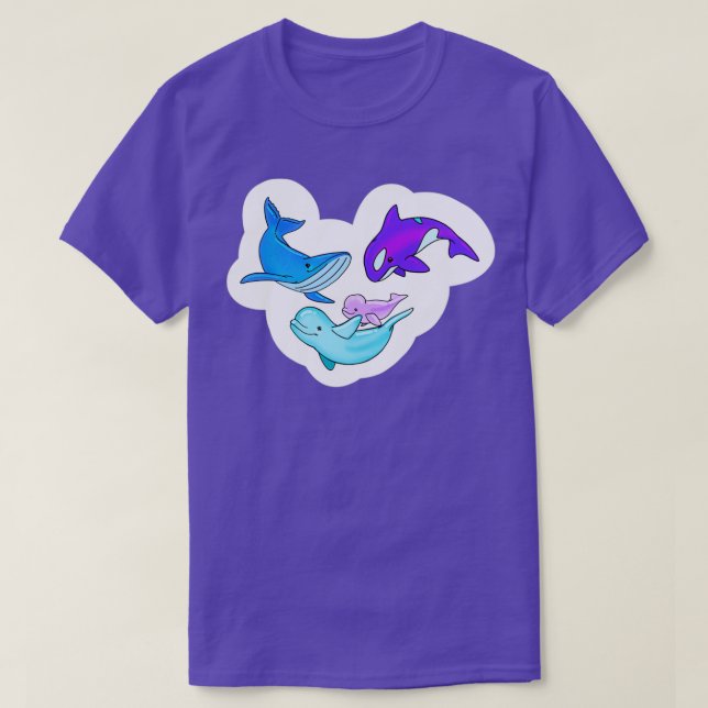 Camiseta Baleias 7 3 (Frente do Design)