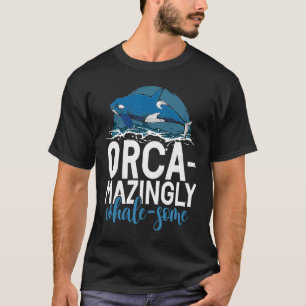 Camiseta Baleias Assistem Golfinho Pottwhal Dizendo Orca B