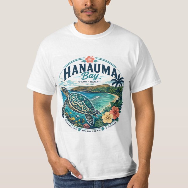 Camiseta Baleias do Havaí (Frente)