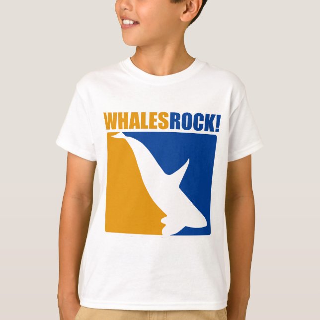 Camiseta Baleias Rock! (Frente)