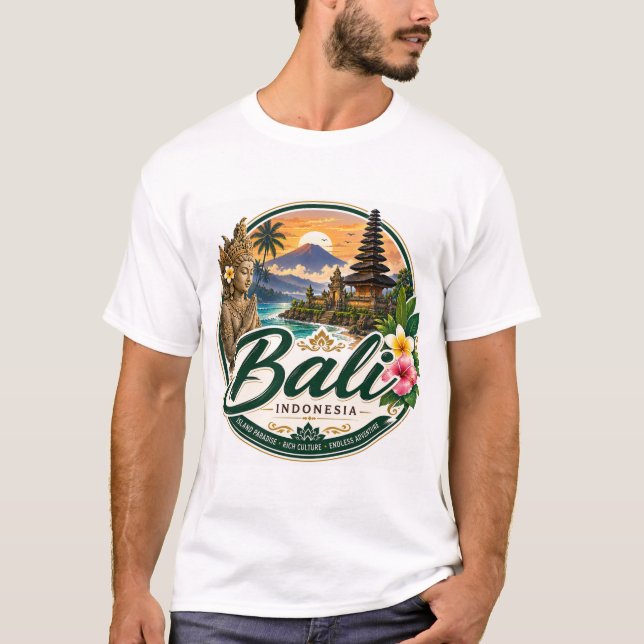 Camiseta Bali, Indonésia  (Frente)