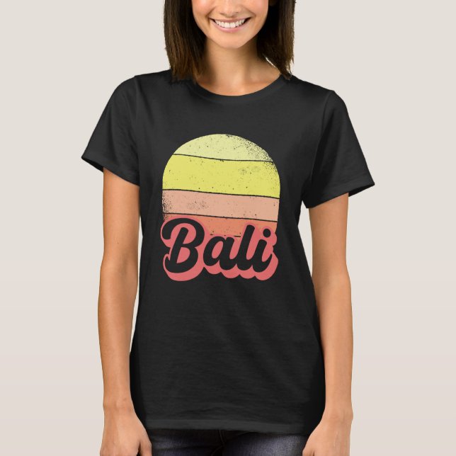 Camiseta Bali Indonesia holiday travel (Frente)