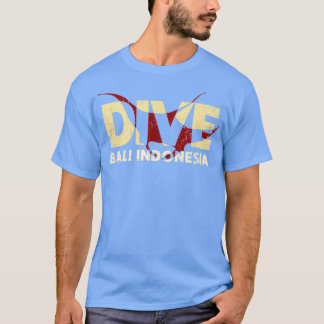 Camiseta Bali Scuba Dive Manta Ray Diving