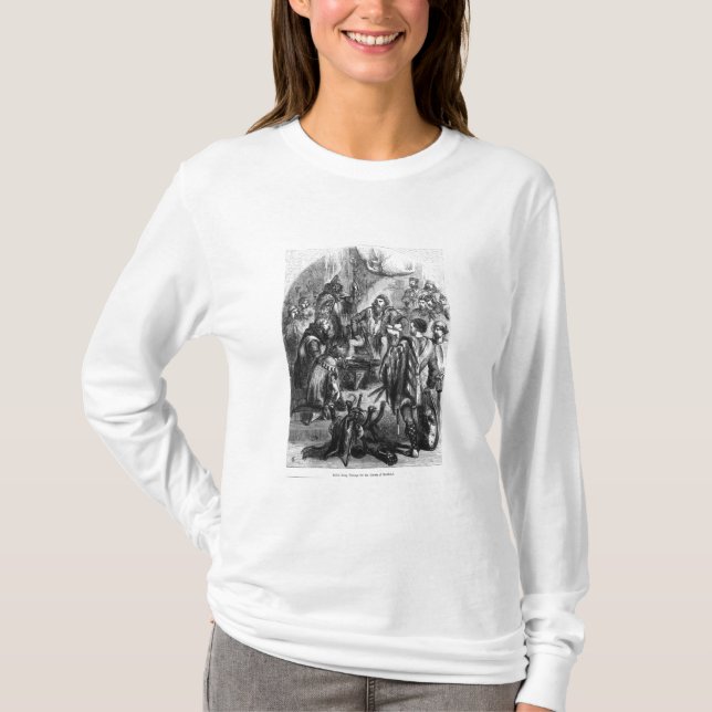 Camiseta Baliol que faz a homenagem para a coroa de (Frente)