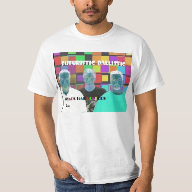 Camiseta Balístico futurista das ceifeira do cosmos (Frente)