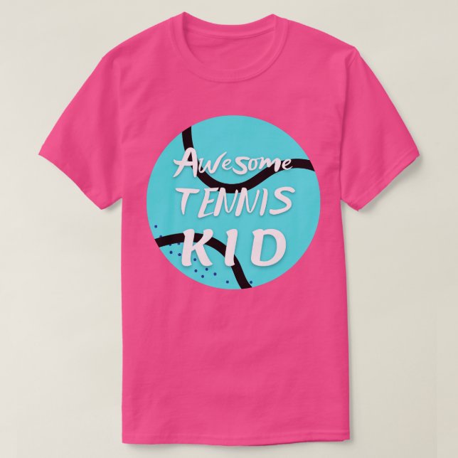 Camiseta Ball 2 de Tênis do Kid Aberto Tênis dos EUA (Frente do Design)