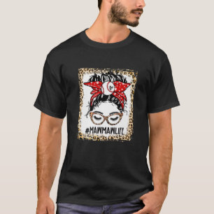 Camiseta Ball Bleached Mawmaw Mensagem Dia do Jogo Mães Da