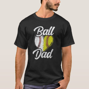 Camiseta Ball Dad Baseball Softball Team Sports