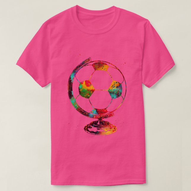 Camiseta Ball Globe 3 (Frente do Design)