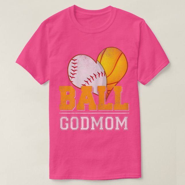 Camiseta Ball Godman Baseball Jogador de Basquete Godmme (Frente do Design)