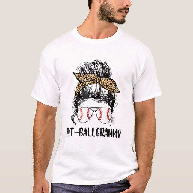 Camiseta ball Grammy Life Messy Bun (Frente)