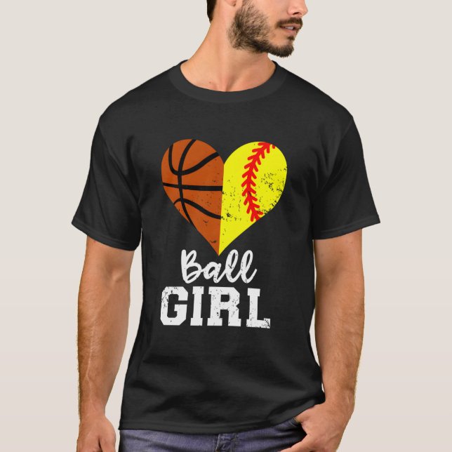 Camiseta Ball He Softball Basketball (Frente)
