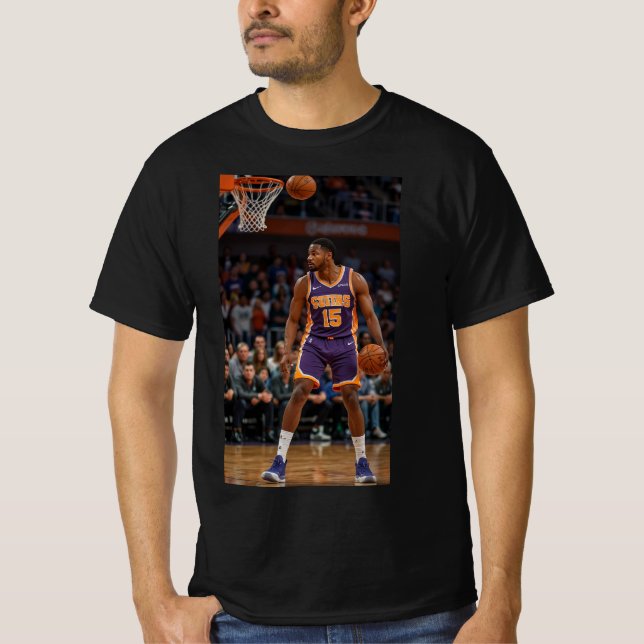 Camiseta Ball is Life: Jogador clássico de basquete T-Shirt (Frente)