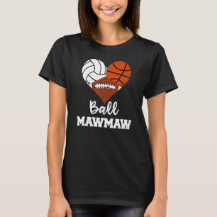 Camiseta Ball Mawmaw Heart Voleibol Futebol M
