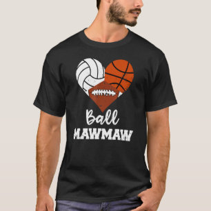 Camiseta Ball Mawmaw Heart Voleibol Futebol M
