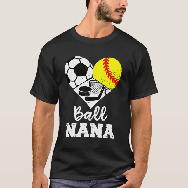 Camiseta Ball Nana Ele Futebol Softball Nana (Frente)