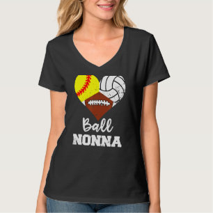 Camiseta Ball Nonna Heart Softball