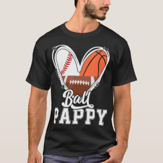 Camiseta Ball Pappy Funny Baseball - Papo de Basquete de Fu