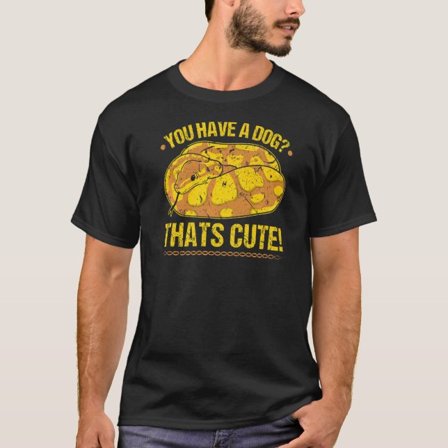 Camiseta Ball Python, gira de Banana Ball Royal Python (Frente)