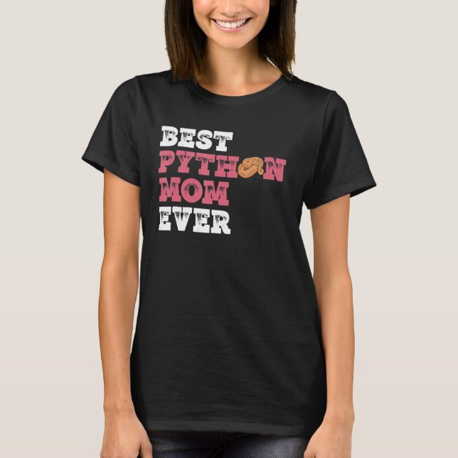 Camiseta Ball Python Mãe Para O Proprietário De Banana Ball (Frente)