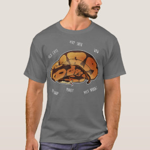 Camiseta Ball Python Wow Snek
