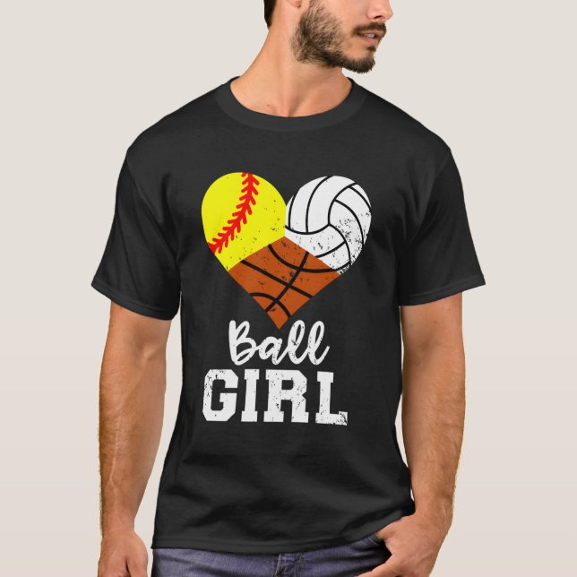 Camiseta Ball Sofball de Voleibol (Frente)