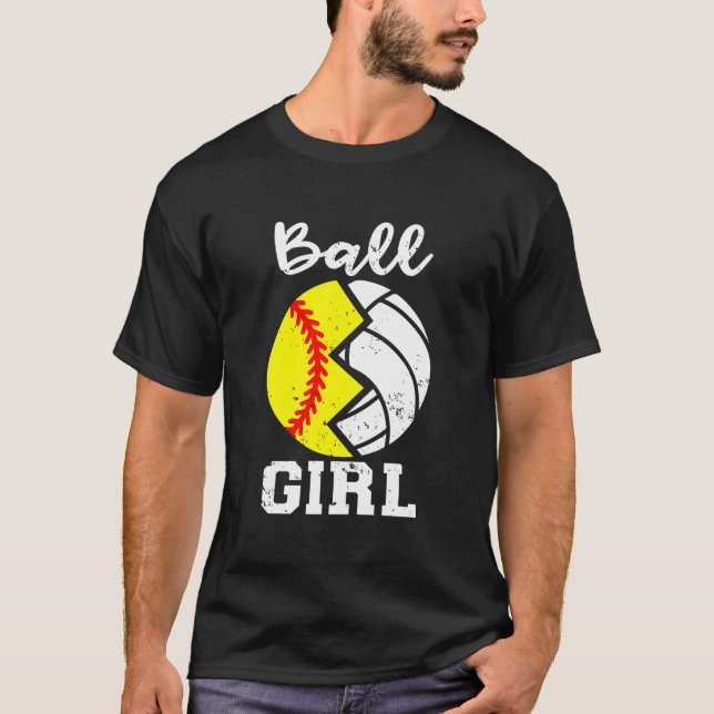 Camiseta Ball Softball Volleyball (Frente)