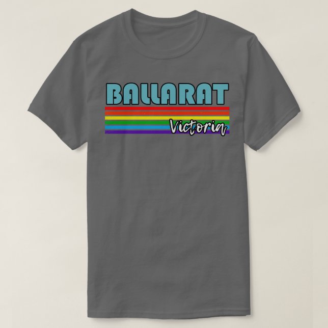 Camiseta Ballarat Victoria Pride Ballarat LGBT Gift LGBTQ (Frente do Design)