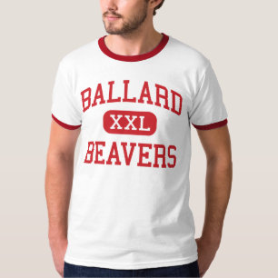 Camiseta Ballard - castores - alto - Seattle Washington