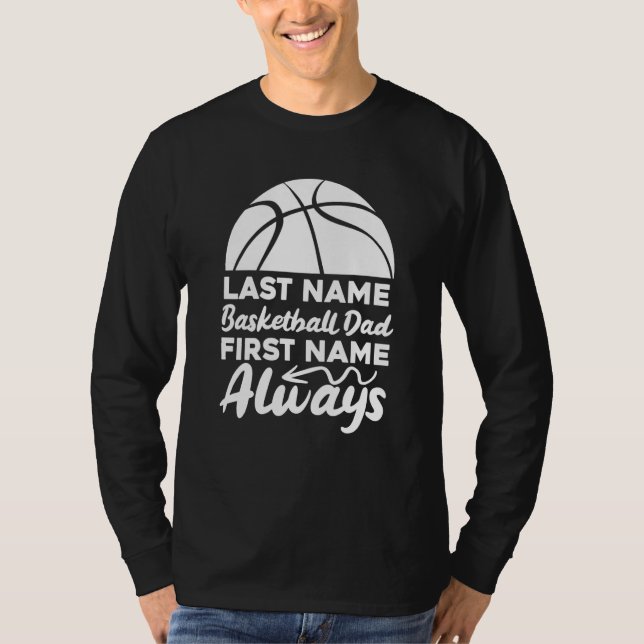 Camiseta Baller Father Player Hooping Bball Hoops  Basketba (Frente)