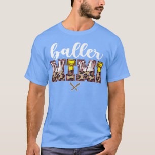 Camiseta Baller Mimi Baseball Softball Mimi Avó Premium