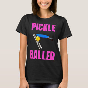 Camiseta Baller, presentes engraçados de pickle ball, remo 
