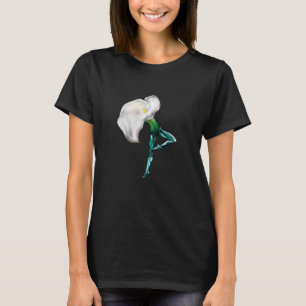 Camiseta Ballerina Calla Lily Balé Dancer T-Shirt