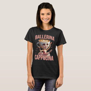 Camiseta Ballerina Cappuccina - Meme Italiano Brainrot