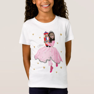 Camiseta Ballerina Clara, de Cabelo Negro Natal