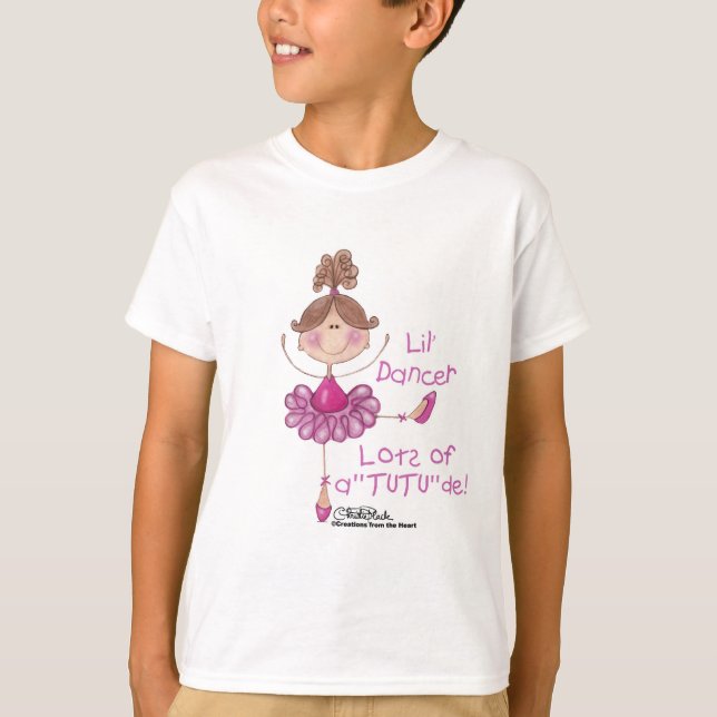 Camiseta Ballerina com ATUTUde (Frente)