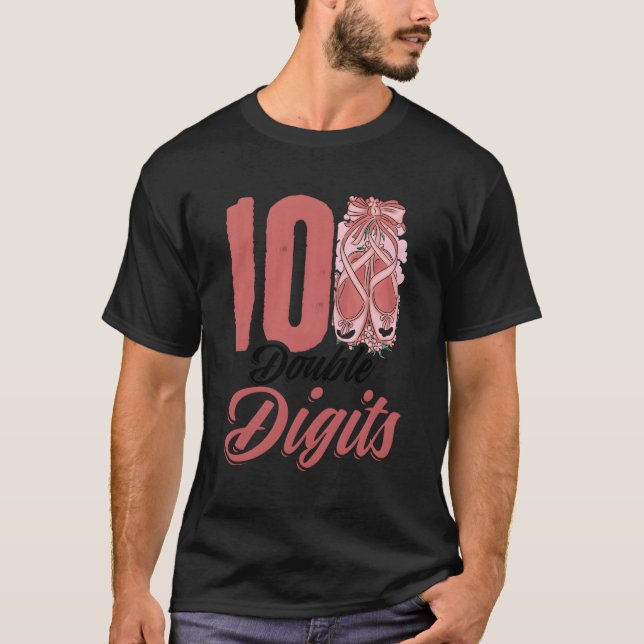 Camiseta Ballerina, Dançarina De Balé 10 Py (Frente)